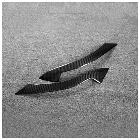 Wimpern Sidemarker 2 Stück Kohlefaserscheinwerfer Augenbraue-Augenlider Faserglas-Primer Matte Schwarz Für Z4 E89 2009 2011 2011 2012 Autoscheinwerfer Augenbrauen (Size : Carbon fiber)