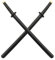 damdos Halloween Prop Anime Cosplay Sword,Simulation Weapon Knife Halloween Stage Performance Props (2Pcs Sets)