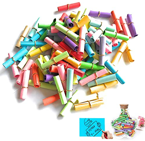 Lose Zum Selber Beschriften Farbe 200 Pcs 3cm*6cm Kleine Zettel Zum Beschriften Beschriften Tombola Unbedruckt Leere Lose Bunte Mischung Für Kindergeburtstag Adventskalender Oder Geburtstag