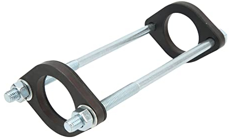 KIMISS Outil de Compression de Ressort de Choc de Moto, Outil de Compresseur de Ressort de Jambe de Force de 75 Mm en Acier Flexible Résistant adapté à la Moto