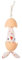 Lilliputiens - Œuf surprise vibrant Paulette la poule - Jouet d’éveil interactif pour bébés - À suspendre pour des moments amusants et interactifs - Dès 6 mois - 83431