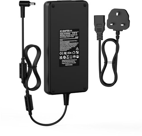 230W Laptop Charger for MSI GT72 GT72S GS66 GS76 GS75 GS65 Stealth P65 P75 Creator GT73VR GT75VR GT83VR GTX 1070 Quadro P5000 GT62VR Pro G-034 G-1423 G-1438 Pro G-1666 Power Supply Adapter【5.5*2.5mm】