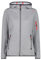 CMP Damen Knitted Hoodie Jacke, Glacier-Cemento, 48