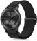 MiKoyi 20 mm Geflochtenes Armband für Garmin Forerunner 570 42 mm/Approach S50/Approach S44/Vivoactive 6/5, Nylon Sport Uhrenarmband für Garmin vivoactive 3/3 music/Forerunner 645, Schwarz