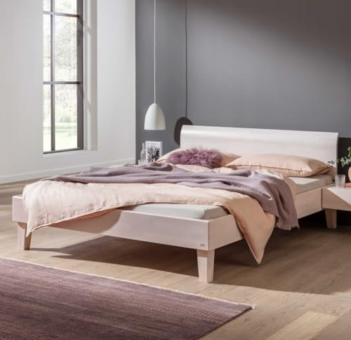 Hasena Wood Line Bett Premium 18 Juve 25 Buche weiß 180x200
