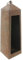 SIDCO Grablaterne schwarz Grablicht Windlicht Grablampe Grabdeko Kreuz Laterne Metall