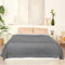 Catalonia Classy wasserdichte Decke für Bett Intimität, Liebesdecke Wasserdicht, Paar Decke für Erwachsene, Wasserdicht Antifouling Inkontinenz-Decke (Queen/3XL 260x244cm, Grau)