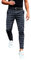 Pantalon Chino pour Homme Pantalon de loisirs à Carreaux avec Taille élastique Pantalon de Jogging Décontracté