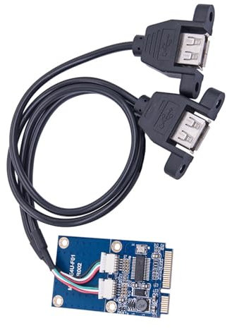 Asukohu Adaptador de conexión USB de velocidad PCIe a cable USB Wifi A+E a cable fácil de usar para conversión profesional de TI
