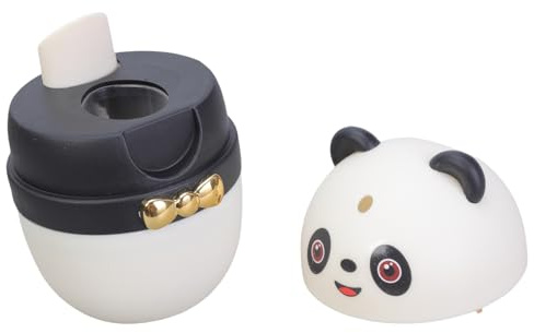 Zahnstocherhalter mit lustigem Panda-Design, einfache Press-Bedienung, ideal für Familienessen und Restaurants, schöner Zahnstocherspender
