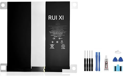 RUI XI Batterie compatible avec iPad Pro 10.5 2019, iPad Air 3 2019, A2134 A2125 A2123 A2153 8134mAh 3.79V 30.8Wh A2134 Tablette
