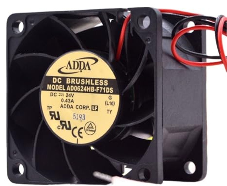 ZPZOZDR Laptop parts 60mm speed 24V Cooling Fan for ADDA AD0624HB-F71DS 0.43A 60X38mm