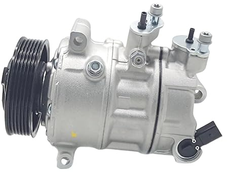 Compresseur de climatisation 10550725 compatible avec VW Golf V 1K1 et Golf 6 5K1 1K0820803F 1K0820803G 1K0820803L