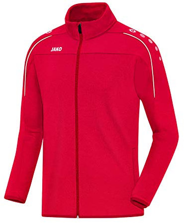 JAKO Herren Trainingsjacke Classico, Rot, 3XL