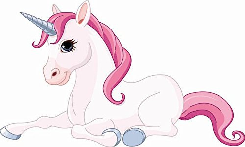 U24 Aufkleber Einhorn Motiv Nr. 4 Autoaufkleber 20 x 12 cm Sticker