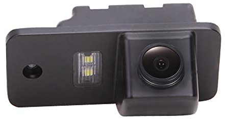 HD CCD Farbe Rückfahrkamera Einparkhilfe Wasserdicht Stoßfest für A4 Avant A3 8P B7 4F 8E S3 S4 B6 8H A6L/A6/C6 (Modell 0728 mit Einschraubloch)