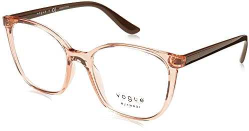 Vogue Eyewear Vo5356 Brillen-Rahmen für Damen, quadratisch, Transparentes beige/demo-Objektiv