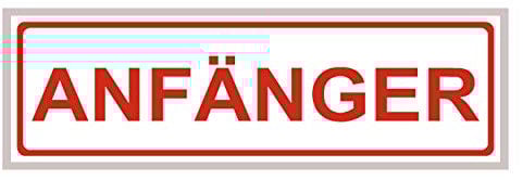Magnetschild für Fahranfänger | Anfänger | Fahranfänger | Wieder ablösbar | 20x6cm | Kratz- und Wischfest | UV-Beständig (Anfänger)