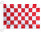 AZ FLAG Bandiera Navale A Scacchi Rossi E Bianchi 45x30cm - Bandiera Maritima Scacchiera Rossa E Bianca 30 x 45 cm speciale Nautismo, Padiglione Nautico