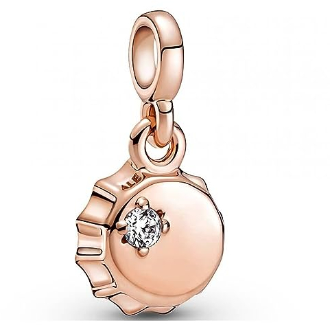 Pandora Me mini ciondolo 789661C01 placca d'oro rosa