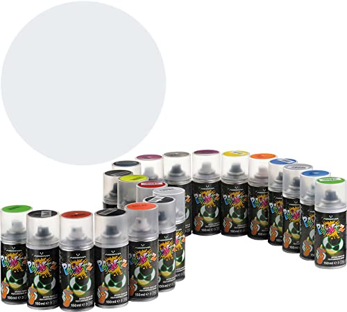 ABSIMA Polycarbonat Spray PAINTZ METALLIC WEIß 150ml