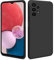 HSP Hülle für Samsung Galaxy A13 4G [Staubabweisend] Handyhülle | Premium TPU Silikon Case Schutzhülle | Kratzfest Stoßfest Fallschutz | Kameraschutz Displayschutz | Passgenau Dünn Matt | Schwarz