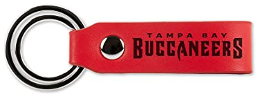Rico Industries NFL Kunstleder-Schlüsselanhänger, Tampa Bay Buccaneers, 10,2 x 3,6 cm