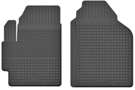 Gummimatten Automatten Gummifussmatten Gummi Fußmatten für Mitsubishi Colt VI Z30 Bj. 2004-2008 VORNE Fahrer-und Beifahrermatte FXo
