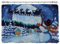 Knüpfhaken Teppich Kit DIY Teppich Making Kit für Erwachsene Kinder Schneemann Teppich Making Kits Kreuzstich Kit Teppichherstellung Kissen Nadelarbeit für Anfänger Heimdekoration 50 x 38 cm