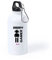 Borraccia Bottiglia Alluminio 500 Ml - Alluminio - Tappo a vite con moschettone - Regalo Papà - Sport e Outdoor - Collezione Completa