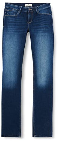 Cross Jeans Damen Jeans Rose - Regular Fit - Blau - Mid Blue W28-W38 Stretch, Größe:28W / 32L, Farbvariante:Mid Blue 073