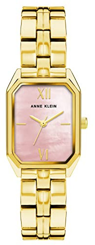 Anne Klein Women's Bracelet Watch Gold/Blush Pink