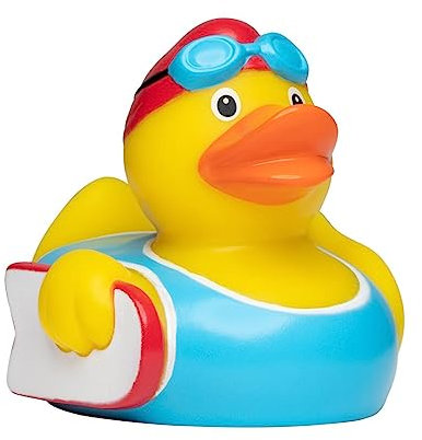 Schnabels Quietsche-Ente Schwimmanfänger - Held und Mutmacher für alle Wasserratten!