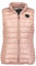 Geographical Norway Annecy Vest Basic Lady - Gilet Femme Chaude Matelassee Sans Manche-Automne Hiver Printemps Ete - Veste Manteau Chaud - Doudounes Manches Courtes Blouson (Vieux Rose XL)