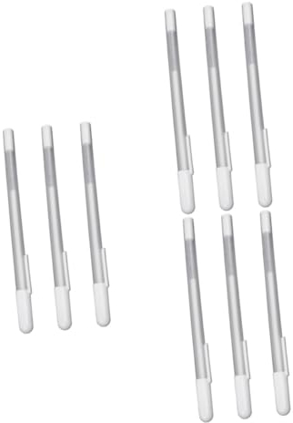 Healeved 9 Stk Hautmarker permanent lippenstift Tattoo- Markierungsstift für die Haut Augenbrauenstift Positionierungsstift Design-Stift Klinge Textmarker Plastik Weiß