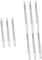 Healeved 9 Stk Hautmarker permanent lippenstift Tattoo- Markierungsstift für die Haut Augenbrauenstift Positionierungsstift Design-Stift Klinge Textmarker Plastik Weiß