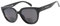 Tumaron Bay Eyewear Modell Bel Air – bifokale Sonnenbrille in schwarz - mit unauffälligen Lesefenster im unteren Bereich der Gläser mit Addition +1.50