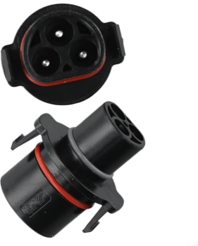 Deye Wechselrichter-Adapter, LY01 auf BC01 Stecker für Betteri, 2 Stück, schwarzer ABS-Adapter