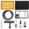 Hoypeyfiy Air Fuel Filters, Plug, Belt Pull Cord Service Kit Replacement for Stihl TS400 Cut Off Saw