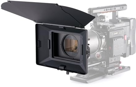 TILTA Mirage Pro Matte Box Basic Kit, 4x5.65 Filter Frame for Mirrorless DSLR Cameras, Camera Lens Hood with 82/77/72/67mm Lens Adapter Ring MB-T17