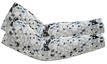 Wayfadacc Fahrradärmel, kühlende Armstulpen, UV-Schutz, kühlende Sonnen-Ärmel, B, 23*12*3cm