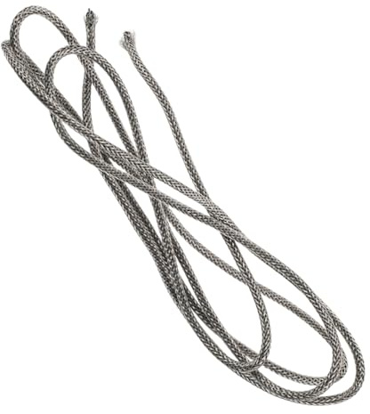 DECOMELODY Gitarre Lötzubehör mit Gewachstem Leiterdraht Metallgeflecht Pickup Draht Langlebig Altersbeständig Hochwertiger Sound für Bass und Gitarrenverkabelung
