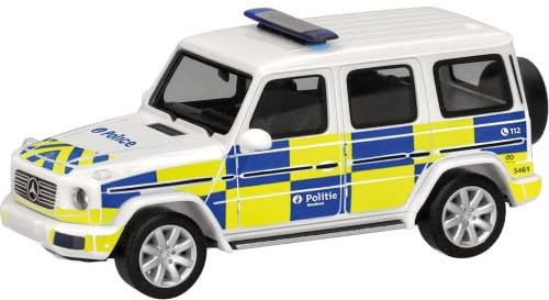 098410 H0 Mercedes-Benz G-Klasse (W463) Politie (Belgien)