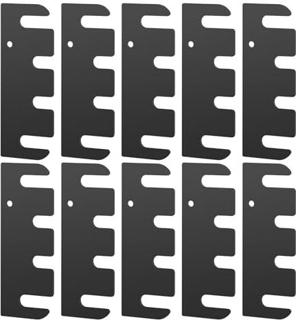 Qkbuza Door Wedges for Hinges, 10 Pieces Stainless Steel Repair Tool 4 Rust Resistant Furniture Hinge | Repair Frames Furniture and Kitchen