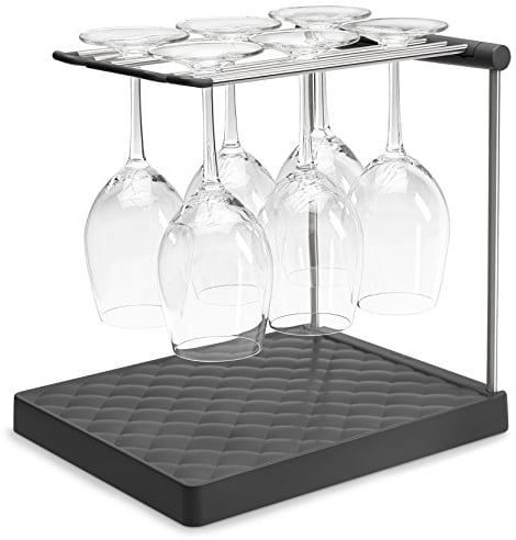 Kohler K-8628-CHR Wine Glass Drainer Charcoal
