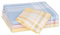 Tobeni 12 Stück Damen Taschentücher Stofftaschentücher Damentaschentücher Baumwolle Farbe Design 16 Grösse 30 cm x 30 cm