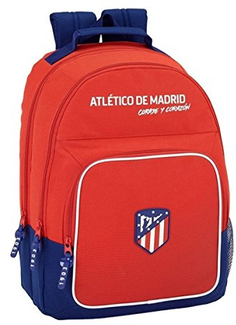 Safta Mochila Atlético De Madrid Coraje Oficial Mochila Escolar, 320x160x420mm
