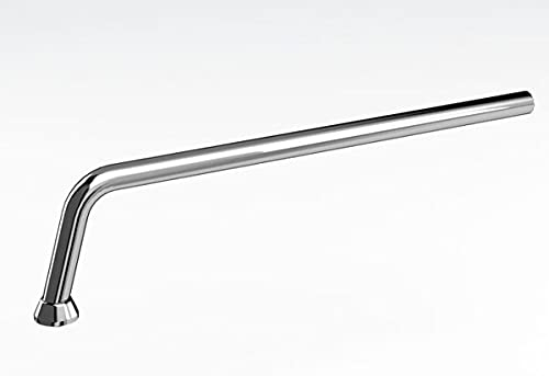 Casa Padrino Ablaufrohr Chrom für Nostalgie Badewanne Naturstein freistehend 1700mm BCha - Ablauf Rohr