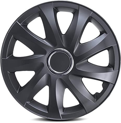 Radzierblende Drift schwarz matt 15 Zoll 4er Set