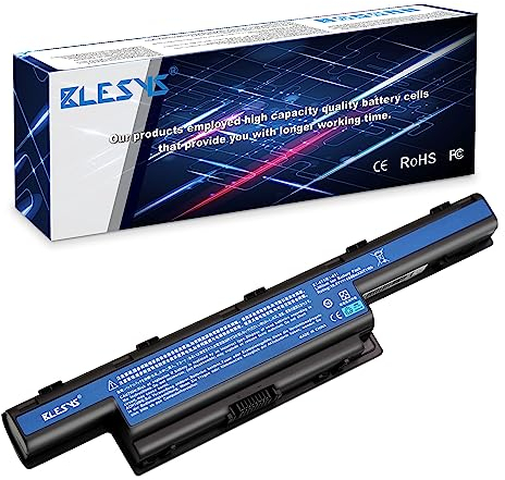 BLESYS 9-Zellen 71Wh Laptop Akku für Acer Aspire E1-421 E1-431 E1-471G E1-521 E1-531G E1-571 E1-571G V3-471G V3-531 V3-551G V3-571G V3-731G V3-771G V3-772G Easynote LM81 LM82 LM83 TM85 TM86 Serie